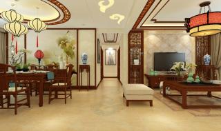 中式客厅装修效果图 中式客厅装修效果图